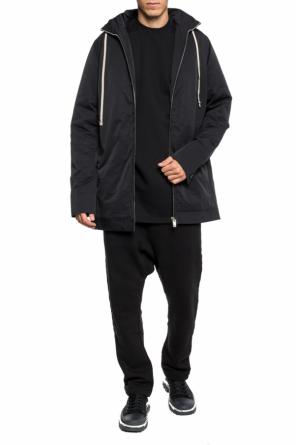 Insulated jacket with a hidden hood, zdjęcie 2 Insulated jacket with a hidden hood od Rick Owens DRKSHDW
